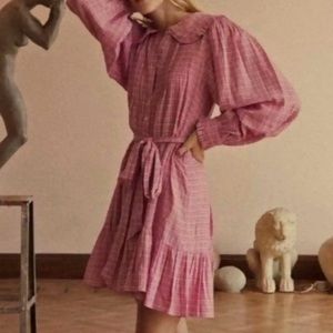 Doen Madge Dress Size Small Rosey St Germain Pink